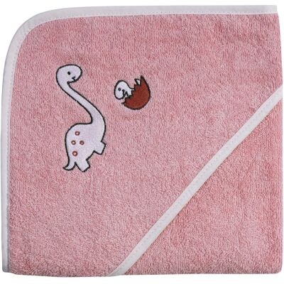 Wörner Kapuzenbadetuch 80x80 cm - rosa - Maedchen Wörner Kapuzenbadetuch 80x80 cm - rosa - Maedchen