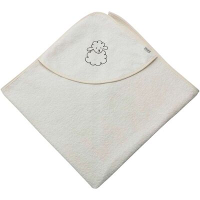 Sterntaler Kapuzenbadetuch 100x100 cm - beige - Unisex Sterntaler Kapuzenbadetuch 100x100 cm - beige - Unisex