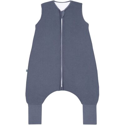 emma & noah Ganzjahres-Sleepoverall mit Umschlag-Füßchen 2.5 TOG - blau - Unisex - Size: 100 emma & noah Ganzjahres-Sleepoverall mit Umschlag-Füßchen 2.5 TOG - blau - Unisex - Size: 100