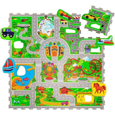 Hakuna Matte Puzzle-Matte - 120x120 cm, Schadstofffrei, Wasserdicht Hakuna Matte Puzzle-Matte - 120x120 cm, Schadstofffrei, Wasserdicht