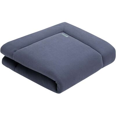 emma & noah Krabbeldecke Mini Piqué 120x120 cm - blau - Unisex emma & noah Krabbeldecke Mini Piqué 120x120 cm - blau - Unisex