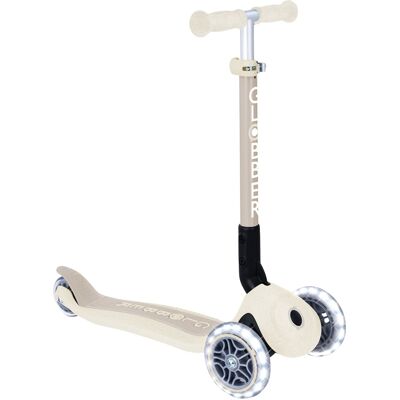 Globber Scooter Junior Foldable Lights ECO - weiss - Unisex Globber Scooter Junior Foldable Lights ECO - weiss - Unisex