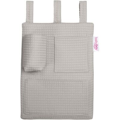 babybay Utensilo Waffelpiqué - grau - Unisex babybay Utensilo Waffelpiqué - grau - Unisex