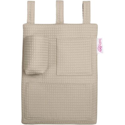 babybay Utensilo Waffelpiqué - braun - Unisex babybay Utensilo Waffelpiqué - braun - Unisex