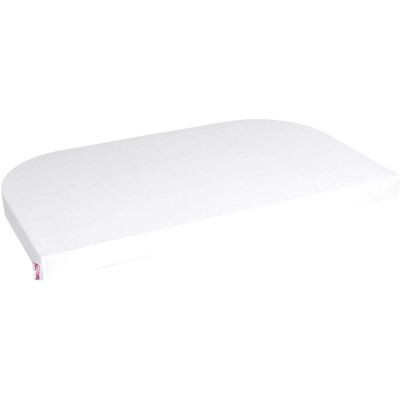 babybay Jersey-Spannbetttuch Deluxe passend für Modell Verlängerungsseite Boxspring XXL - weiss - Unisex babybay Jersey-Spannbetttuch Deluxe passend für Modell Verlängerungsseite Boxspring XXL - weiss - Unisex