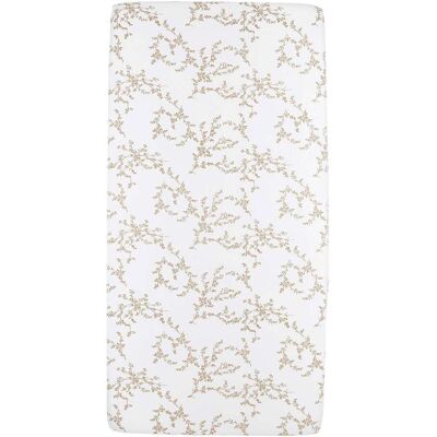 Meyco Baby Jersey-Spannbetttuch 50x90 cm - beige - Unisex Meyco Baby Jersey-Spannbetttuch 50x90 cm - beige - Unisex