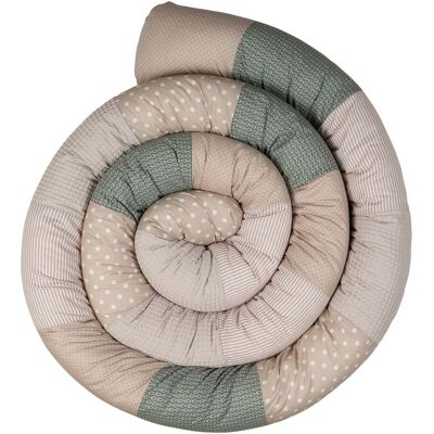 Ullenboom Nestchenschlange Waffelpiqué 400 cm - gruen - Unisex Ullenboom Nestchenschlange Waffelpiqué 400 cm - gruen - Unisex
