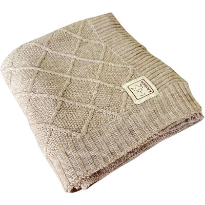 Kaiser Babydecke Wool aus Merino-Wolle 80x100 cm - beige - Unisex Kaiser Babydecke Wool aus Merino-Wolle 80x100 cm - beige - Unisex