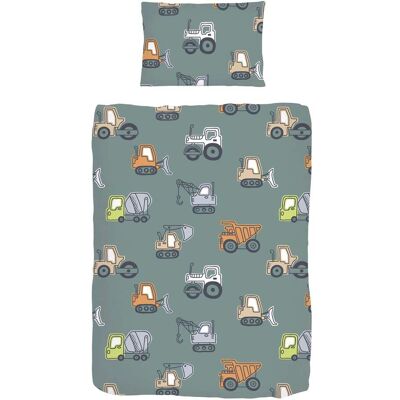 IDO Renforcé-Bettwäsche 40x60 / 100x135 cm - tuerkis - Unisex IDO Renforcé-Bettwäsche 40x60 / 100x135 cm - tuerkis - Unisex