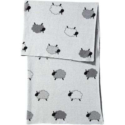 BORNINO HOME Babydecke Strick 80x100 cm - beige - Unisex BORNINO HOME Babydecke Strick 80x100 cm - beige - Unisex