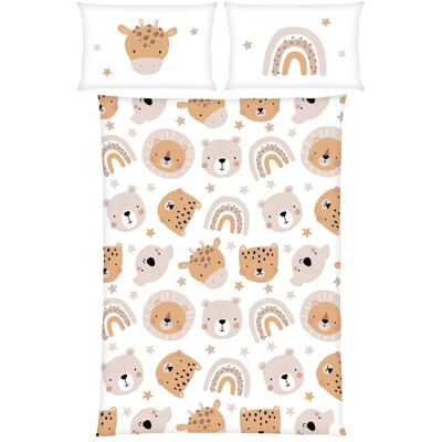 Baby Best Renforcé Wende-Bettwäsche 40x60 / 100x135 cm - weiss - Unisex Baby Best Renforcé Wende-Bettwäsche 40x60 / 100x135 cm - weiss - Unisex
