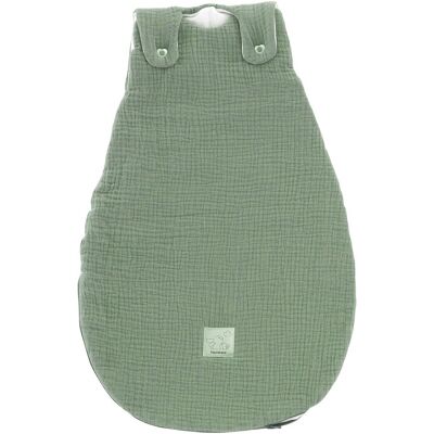 Träumeland Ganzjahresschlafsack Liebmich Baumwollmusselin 2.5 TOG - gruen - Unisex - Size: 50 Träumeland Ganzjahresschlafsack Liebmich Baumwollmusselin 2.5 TOG - gruen - Unisex - Size: 50