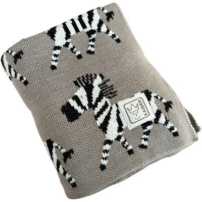 Kaiser Babydecke Strick 80x100 cm Organic Cotton - braun - Unisex Kaiser Babydecke Strick 80x100 cm Organic Cotton - braun - Unisex