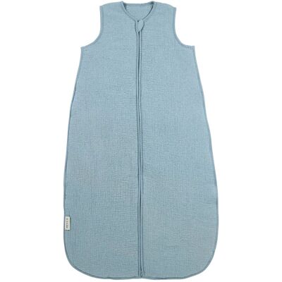 Meyco Baby Ganzjahres-Schlafsack Musselin pre-washed 2.0 TOG - blau - Junge - Size: 110 Meyco Baby Ganzjahres-Schlafsack Musselin pre-washed 2.0 TOG - blau - Junge - Size: 110
