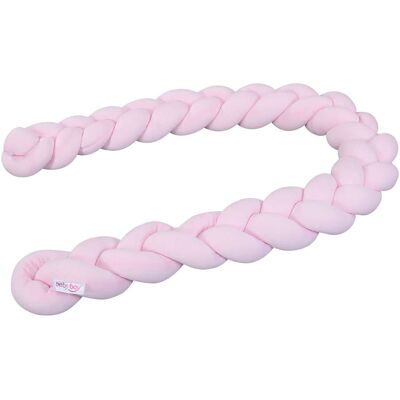 babybay Rosé Geflochtene Nestchenschlange - Kinderbettausstattung babybay Rosé Geflochtene Nestchenschlange - Kinderbettausstattung