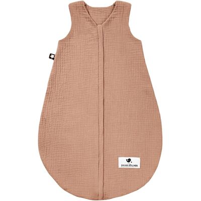 Julius Zöllner Sommerschlafsack Musselin Sommertraum 0.5 TOG - braun - Unisex - Size: 80 Julius Zöllner Sommerschlafsack Musselin Sommertraum 0.5 TOG - braun - Unisex - Size: 80