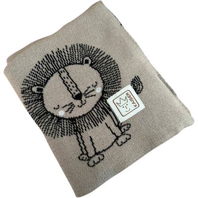 Kaiser Babydecke Strick 80x100 cm Organic Cotton - beige - Unisex Kaiser Babydecke Strick 80x100 cm Organic Cotton - beige - Unisex