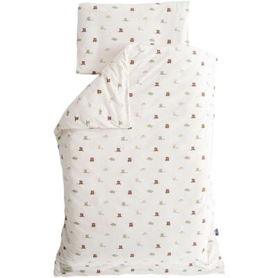 Träumeland Bettwäsche 40x60 / 100x135 cm - gruen - Unisex Träumeland Bettwäsche 40x60 / 100x135 cm - gruen - Unisex