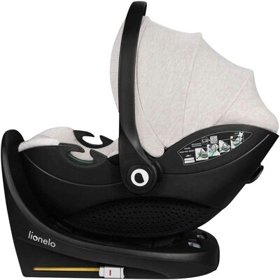Lionelo Babyschale MOXIE inkl. Base - beige - Unisex Lionelo Babyschale MOXIE inkl. Base - beige - Unisex