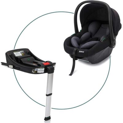 fillikid Babyschale Neo SL inkl. Isofix-Basis - schwarz - Unisex fillikid Babyschale Neo SL inkl. Isofix-Basis - schwarz - Unisex
