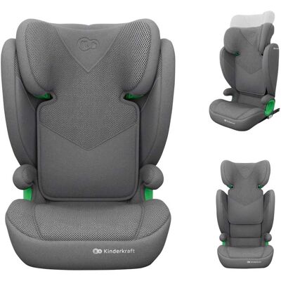 Kinderkraft Kindersitz JUNIOR FIX 2 PLUS - grau - Unisex Kinderkraft Kindersitz JUNIOR FIX 2 PLUS - grau - Unisex