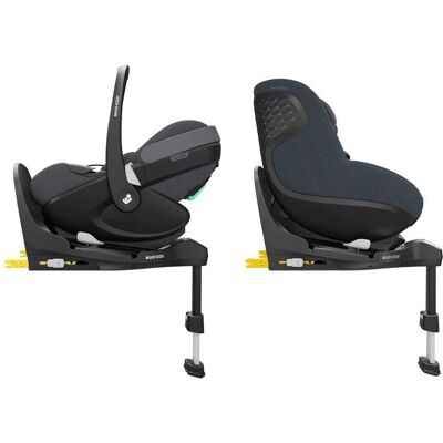 Maxi-Cosi Babyschale Pebble 360 Pro 2 Trio-Set inkl. Kindersitz Pearl 360 Pro und Isofix-Basis Familyfix 360 Pro - grau - Unisex Maxi-Cosi Babyschale Pebble 360 Pro 2 Trio-Set inkl. Kindersitz Pearl 360 Pro und Isofix-Basis Familyfix 360 Pro - grau - Unisex
