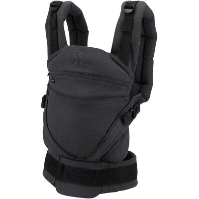 manduca Babytrage, 3 Tragepositionen - schwarz - Unisex manduca Babytrage, 3 Tragepositionen - schwarz - Unisex