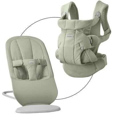 BabyBjörn Bundle Babywippe Begin & Babytrage Hold - gruen - Unisex BabyBjörn Bundle Babywippe Begin & Babytrage Hold - gruen - Unisex