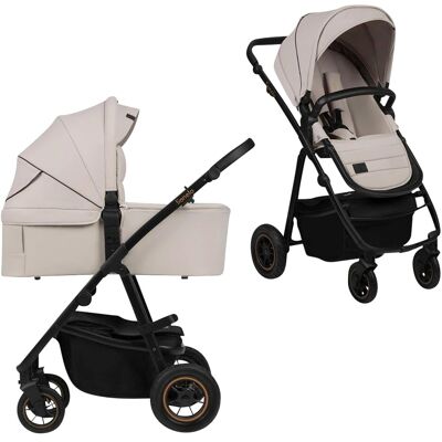 Lionelo Amber Plus 2w1 - Kinderwagen - Beige Sand Lionelo Amber Plus 2w1 - Kinderwagen - Beige Sand