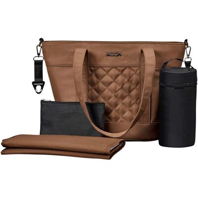 Moon Wickeltasche V-Shape Bag - braun - Unisex Moon Wickeltasche V-Shape Bag - braun - Unisex