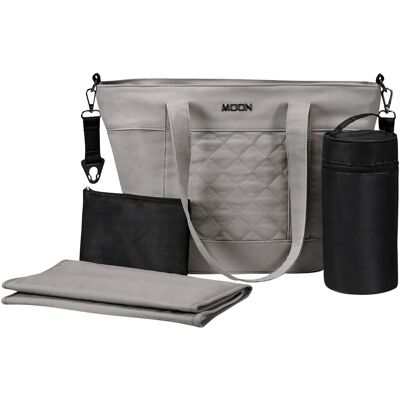 Moon Wickeltasche V-Shape Bag - grau - Unisex Moon Wickeltasche V-Shape Bag - grau - Unisex