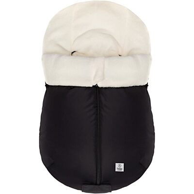 babycab Winterfußsack Naryn für Tragewanne, Babyschale - schwarz - Unisex babycab Winterfußsack Naryn für Tragewanne, Babyschale - schwarz - Unisex