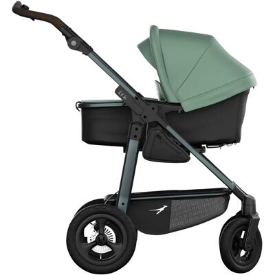 TFK Kombikinderwagen mono 4 - grau schwarz - Unisex TFK Kombikinderwagen mono 4 - grau schwarz - Unisex