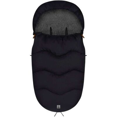 babycab Winterfußsack Vanna Teddy - schwarz - Unisex babycab Winterfußsack Vanna Teddy - schwarz - Unisex