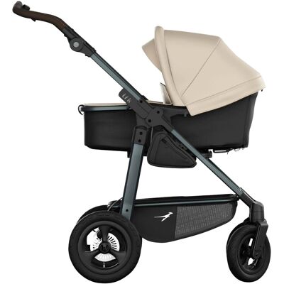 TFK Kombikinderwagen mono 4 - grau schwarz - Unisex TFK Kombikinderwagen mono 4 - grau schwarz - Unisex