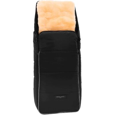 Werner Christ Baby Lammfell-Fußsack Cortina - schwarz - Unisex Werner Christ Baby Lammfell-Fußsack Cortina - schwarz - Unisex