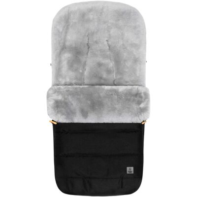 babycab Winterfußsack Lammfell Lille Alpina - schwarz - Unisex babycab Winterfußsack Lammfell Lille Alpina - schwarz - Unisex