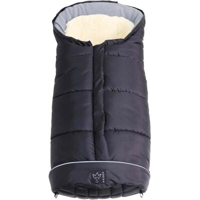 Kaiser Thermo-Fußsack Sheepy II mit Lammfelleinlage für Kinderwagen, Buggy - schwarz - Unisex Kaiser Thermo-Fußsack Sheepy II mit Lammfelleinlage für Kinderwagen, Buggy - schwarz - Unisex