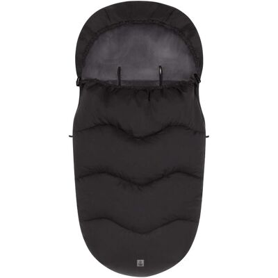 babycab Winterfußsack Vanna Aurora für Kinderwagen, Buggy - schwarz - Unisex babycab Winterfußsack Vanna Aurora für Kinderwagen, Buggy - schwarz - Unisex