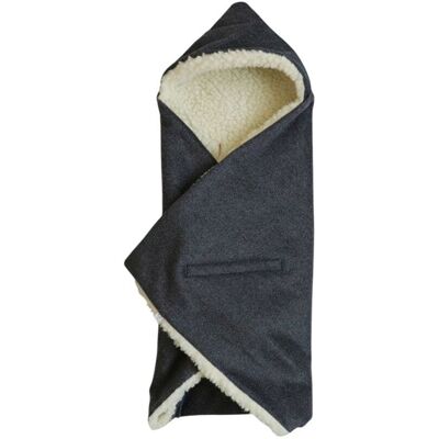 Kaiser Einschlagdecke ZOTTEL - grau - Unisex Kaiser Einschlagdecke ZOTTEL - grau - Unisex