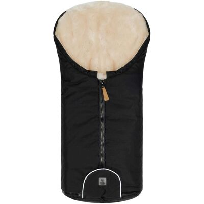 babycab Winter-Fußsack Oolu für Babyschale, Tragewanne - schwarz - Unisex babycab Winter-Fußsack Oolu für Babyschale, Tragewanne - schwarz - Unisex