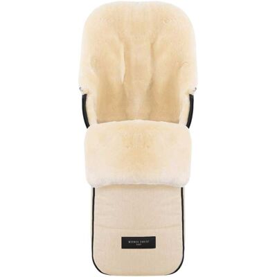 Werner Christ Baby Lammfell-Fußsack Flims - beige - Unisex Werner Christ Baby Lammfell-Fußsack Flims - beige - Unisex