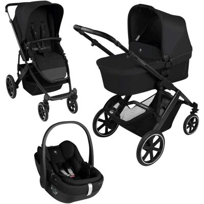 ABC Design Kombikinderwagen Salsa Core Trio-Set inkl. Babyschale Calla - schwarz - Unisex ABC Design Kombikinderwagen Salsa Core Trio-Set inkl. Babyschale Calla - schwarz - Unisex