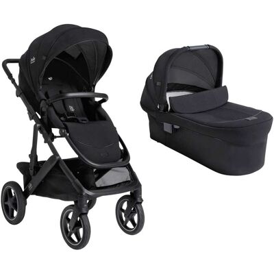 Joie Kombikinderwagen Vinca Travel-Set inkl. Babyschale i-Level Pro und Isofix-Basis i-Base Encore - schwarz - Unisex Joie Kombikinderwagen Vinca Travel-Set inkl. Babyschale i-Level Pro und Isofix-Basis i-Base Encore - schwarz - Unisex