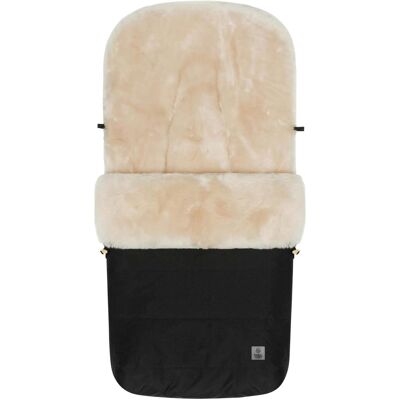 babycab Winterfußsack Lammfell Lille für Kinderwagen, Buggy - schwarz - Unisex babycab Winterfußsack Lammfell Lille für Kinderwagen, Buggy - schwarz - Unisex