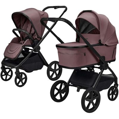 Moon Kombikinderwagen GIO FOLD Trio-Set inkl. Babyschale Cosmo 2.0 - braun - Unisex Moon Kombikinderwagen GIO FOLD Trio-Set inkl. Babyschale Cosmo 2.0 - braun - Unisex