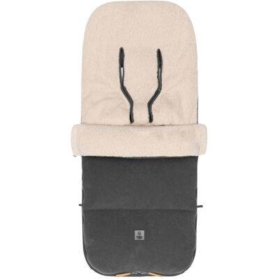 babycab Winterfußsack Kemi Cord - grau - Unisex babycab Winterfußsack Kemi Cord - grau - Unisex