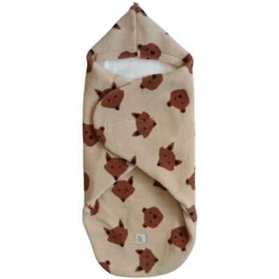 Kaiser Einschlagdecke Bear&Fox - beige - Unisex Kaiser Einschlagdecke Bear&Fox - beige - Unisex