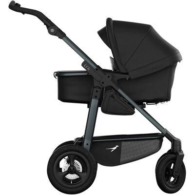 TFK Kombikinderwagen mono 4 - grau schwarz - Unisex TFK Kombikinderwagen mono 4 - grau schwarz - Unisex
