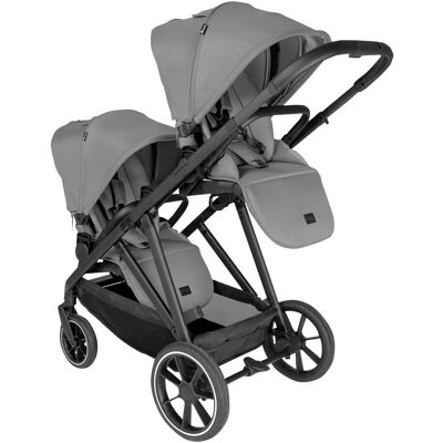 Hauck Zwillingswagen Grow N Care Twin Set - grau - Unisex Hauck Zwillingswagen Grow N Care Twin Set - grau - Unisex